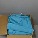 Outdoor Chair Cushions Set of 4: Waterproof & Color Fastness Seat Cushion for Patio Furniture - 22 x 22 x 3 Inch Chair Pads with Ties and Hidden Zipper - Patio Chair Cushion Replacement, Teal