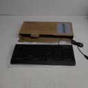 TECKNET Gaming Keyboard, USB Wired Computer Keyboard, 15-Zone RGB Illumination, IP32 Water Resistance, 25 Anti-ghosting Keys, All-Metal Panel (Whisper Quiet Gaming Switch) (Black)