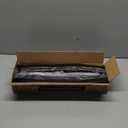 Minicloss 34 Inch Firewood Rack Outdoor Indoor, 2.7ft Wood Storage Rack Stand, Heavy Duty Fire Wood Holder for Fireplace Black