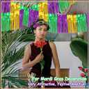 3 x 2 Pack 10 Feet Green Gold Purple Foil Fringe Garland Metallic Tinsel Streamers Banner Fringe Backdrop Banner for Parade Floats Mardi Gras Birthday Party Homecoming Decoration (Green Gold Purple)