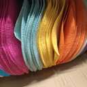 100 Pcs DIY Straw Hats Bulk, for Art Craft Party Supplies, Colorful, Adult