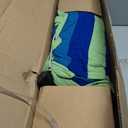 ANAGOO Double Hammock, Heavy Duty Portable, 500 lb Weight Capacity, Perfect for Both Indoors and Outdoors, 2 Person Hammock with Carrying Bag, Wide Blue