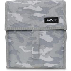 Freezable Lunch Bag, Tonal Camo Gray
