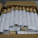 50 Pcs Folding Umbrellas for Wedding Bridal Shower, White, 21 inches