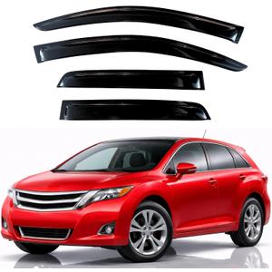 Rain Guards Window Visors for 2009-2016 Toyota Venza
Out-Channel Window Visors Vent Wind Deflectors 4PC, Car Accessories for 09-16 Venza