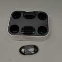 NEWDERY for PS5 Controller Charger Station Compatible with Dualsense Edge, Fast Charging Dock Stand with Cable, Dual Charging Station for PlayStation 5 & DualSense Edge Controller (White)