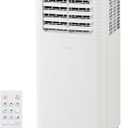 Portable Air Conditioner, 8000 BTU Air Conditioner with Fan & Dehumidifier, 24H Timer & Remote Control, Window Installation Kit, AC Unit Cools Rooms up to 250 Sq.Ft (8000 BTU)