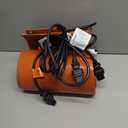 Timgle 3 Pcs Snow Melting Walkway Mat, 10 x 30 Non Slip Rubber Heated Mat with Power Cord, 2 in/h Speed Snow and Ice Heated Pad for Winter Outdoor Stair Step Doorway Walkway Driveway (Orange)