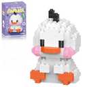 Easter Building Blocks Compatible for Lego Easter Duck Micro Blocks Stacking New Toys Holiday Present Box New Year Gifts for Kids Ages 6+ Boys and Girls (Duck)