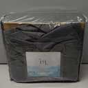 Hearth & Harbor Extra Deep Pocket Queen Sheets Sets - Fits Mattress 18-24 Inches Deep - Extra Deep Pocket Sheets - 6 Piece Queen Size - Grey