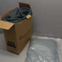 Geniospin Queen Comforter Set  7 Pieces Dark Green Bedding Set, Botanical Textured Comforter Bed Set, All Season Lightweight Bed in a Bag with Comforter, Sheets, Pillowcases & Shams