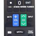 Sharp GB004WJSA Universal Remote Control for All Sharp Brand TV, Smart TV  1 Year