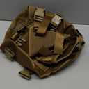 ICEFANG GN3 Tactical Dog Harness with 6X Buckle,Dog Molle Vest with Handle,3/4 Body Coverage,Hook and Loop Panel for ID Patch,No Pulling Front Clip (XL (32"-40" Girth), Coyote Brown) (X-Large (Pack of 1))