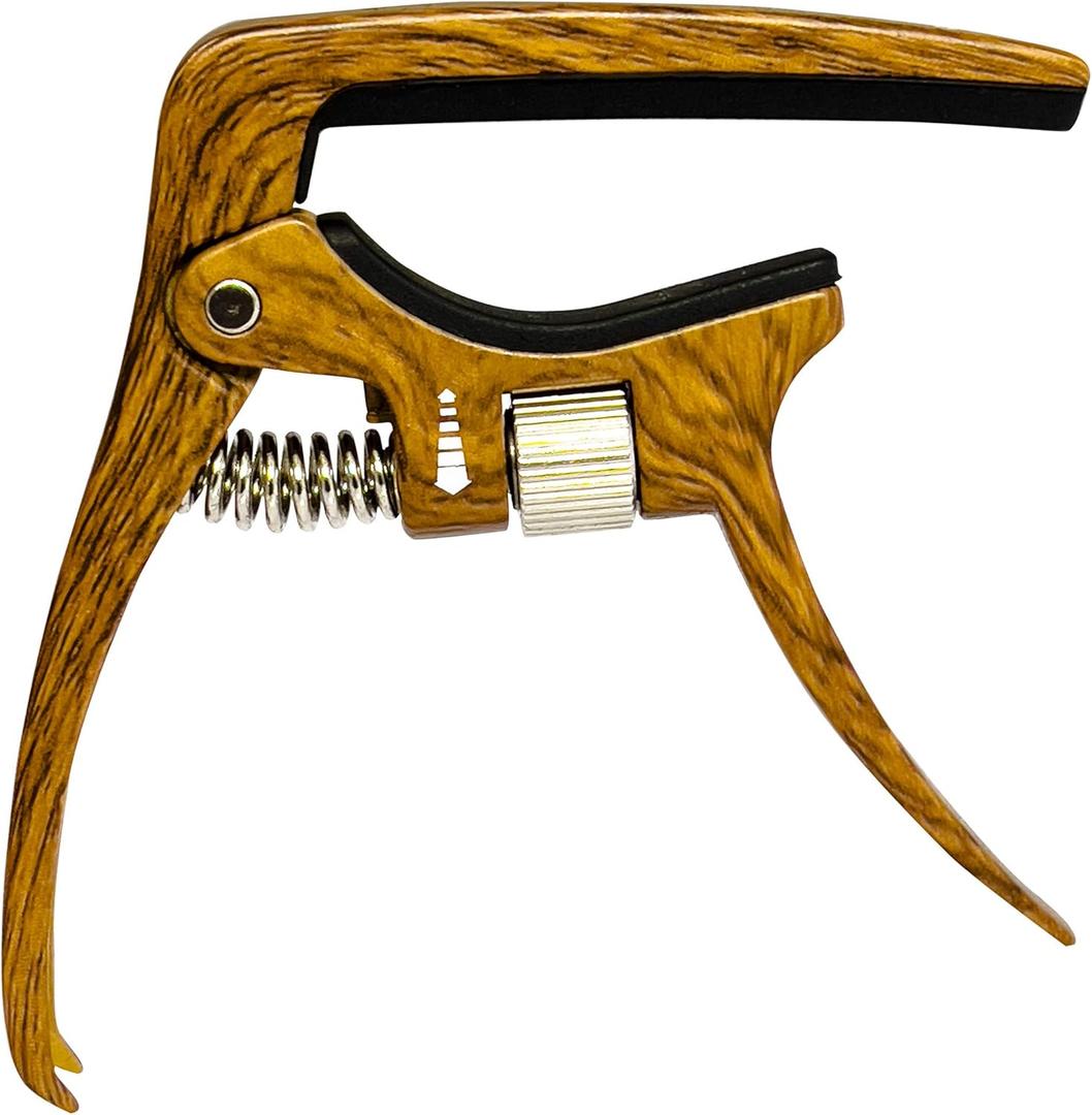 Sondery Guitar Capo Trigger Tension Adjustable Professional for 6 Strings Acoustic and Electric Guitars Perfect Tone on Any Fret with Guitar Bridge Pin Puller