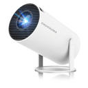 Mini Projector, Support 4K 1080P Portable Projector with Dual Band WIFI 6, Bluetooth 5.2, 180° Rotatable, Auto Keystone Correction,35"-130" Screen Video Projector(L)