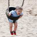 BARERUN Baby Sneakers Toddler Shoes Soft Anti-Slip Sole Newborn First Walkers Infant Toddler Breathable Athletic Running Shoes (7.5-8 Toddler, Black/Red)