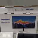 24" FHD Office Monitor - 100Hz Refresh Rate & 1ms Response for Ultra-Smooth AMD FreeSync, Frameless, Built-in Speakers, Eye Care (Black)