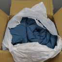 Amazon Basics Soft King Size Comforter Set, All-Season Down-Alternative 3-Piece Bedding Set, Pinch Pleat Design with Piped Edges, Dark Teal