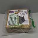 Hulave 2 Pack Stainless Steel 4" x 4" (Actual: 3.5" x 3.5") Post Base, Suitable for Terrace Railing, Fence, Mailbox, Gazebo, Porch, etc Concrete Support Anchor Base Post Anchor Bracket (Dark Gray)