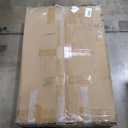 LIVELYGLOW Makeup Vanity Desk Set, White, 35.4W x 15.7" D x 53.9" H (Large Smart LED Mirror, with Cushion Stool, Hairdryer Rack, Power-Outlet, 4 Drawers)