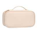 OCHEAL Small Cosmetic Bag,Portable Cute Travel Makeup Bag for Women and girls Makeup Brush Organizer cosmetics Pouch Bags-Black (Small (Pack of 1))