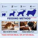 Dog Joint & Hip Support Supplement  Glucosamine, MSM & Chondroitin Tablets for Joint Pain Relief, Mobility & Cartilage Health, Duck Flavor, 90 Count