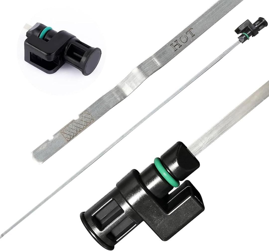 2.5L Transmission Fluid Dipstick for Nissan Altima 2007-2024 Rogue 2013-2024 Maxima Murano 2006-2024 Replacement Gauge Assy Oil (Black)