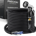 Relxitl Garden Hose, Flexible Water Hose, Ultra Lightweight Non-Expanding hose With 10 Function Sprayer, Leak proof, Pressure Resistant for Yard, Outdoor