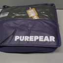 Women's Thickened Jackets Winter Warm Parka Puffer Jacket Multi-pocket with Removable Hood (XL)