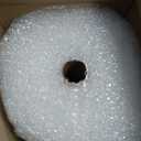 uBoxes Bubble Cushioning 24" wide Wrap x 100' Long Medium Bubbles 5/16", Clear, BUBBMED24100