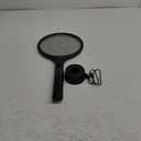 YISSVIC Electric Fly Swatter 4000V Bug Zapper Racket Dual Modes Mosquito Killer with Purple Mosquito Light Rechargeable for Indoor Home Office Backyard Patio Camping (Black-1 Pack)