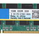 Laptop, 1G 333MHz Laptop Memory DDR, 200pin 2.5V Laptop Memory Module, for DDR PC 2700 Notebook Full Compatibility for Default