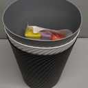 Small Can 3 Pack 1.8 Gallons, Bathroom Can & Garbage Can with 6 Bags, Bedroom Bin & Waste Basket for Office, Bedroom, Living Room, Kitchen, Compact Space