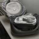 Self Cleaning Litter Box for Multiple Cats  Automatic Cat Litter Box with App Control, Odor-Free Waste Disposal, Dual Safety Sensors, Litter Bags, BlackGrayK4