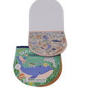 SEA CREATURES STICKERS BOOK OVER 300 STIKERS, 10 Pack