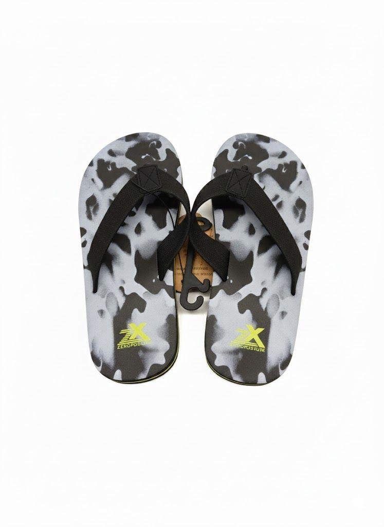 Zeroxposur Kid's Flip-Flops, Outdoor Footwear, Black, Size 4/5