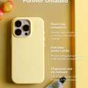 MOFT Snap Case MOVAS for iPhone 16 Pro Case, Compatible with Magnetic, Magnetic Premium Vegan Leather Phone Case with Smooth Feeling, Enduring Color Minimalist 6.3 inch Protective Case, Panna Cotta