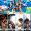 Kids Swimming Ear Plugs,3 Pairs Waterproof Reusable Silicone Child Swim Earplugs for Swimming Surfing Bathing Showering,Small Children Water Ear Plugs Suitable for Boys and Girls (Kids 4-12 Years Old)