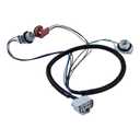 HOLDWELL Left Driver Tail Light Wiring Harness 88986854 16526107 Compatible with Chevrolet Suburban Silverado GMC Sierra 1999-2005
