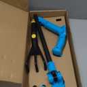 Metal Detector for Kids, National Geographic Kit Adjustable 26.3-36.6 Kids Metal Detector with Funny LCD Display & 6.5 Waterproof Search Coil, Lightweight Gold Detector, Gift for Kids (Blue)