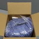 Heated Blanket Electric Throw, Soft Flannel Heating Blanket with 8 Hours Auto Off 10 Fast Heating Levels Machine Washable Sherpa Heated Blanket with Overheating Protection (Throw (50" x 60"), Blue)