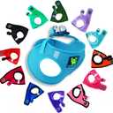 EcoBark Rapid Fastener Super Comfort Fully Adjustable Double Padded Step in Dog Harness (Extra Small, Sky Blue) (XS- 5 to 6 lbs- Chest Up to 13 in (Pack of 1))