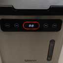 Silonn Nugget Ice Makers Countertop,Timer Pebble Ice Maker with Soft Chewable Ice, 44lbs per Day Ice Machine with Self-Cleaning,One-Click Operation, Stainless Steel