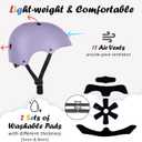 Kids Bike Helmet, Adjustable and Multi-Sport, from Toddler to Youth S