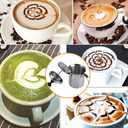 Milk Frother, 400ml/14oz Stainless Steel Pitcher Jug Manual Creamer Frother Cup Hand Pump Milk Foam Maker With Double Mesh Lid for Latte Cappuccino Coffee Cream Frothing