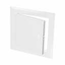 6" x 6" White Metal Access Panel - Wall Access Panel for Drywall - Hidden Wire Cover for Wall Covering Panels - Plumbing, Electricity, Heating Alarm, Bathroom, Dry Wall Hole Cover