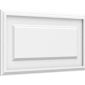 Ekena Millwork 24"W x 12"H x 5/8"P Legacy Raised Panel Decorative Wall Panel