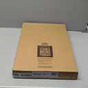 Mayfair Cassel Slow Close Toilet Seat, Easy Clean, Non Slip Premium Wood Seat, Easy Install, Made in USA, Elongated, White