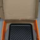 Le Creuset Enameled Cast Iron Square Grill, 9.5", Oyster