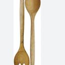 Culinary Elements Wood Culinary Elements Salad Servers, 2pcs
